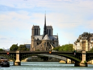Notre Dame from the River Seine, Paris