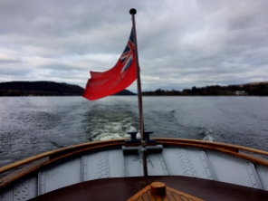 On the Ullswater Steamer, Lake District