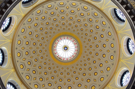 The Dome of The City Hall, Dublin, Ireland