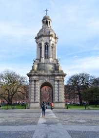 Trinity College Clock Tower, Dublin, Ireland