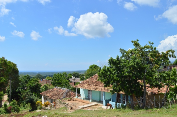 View from Ermita de la Popa, Trinidad, Cuba