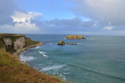 View from Carrick-a-Rede, Northern Ireland